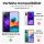 Xiaomi Hülle mit Band Schutzhülle Handykette Silikon Handy Tasche mit Schnur Neu Xiaomi Redmi Note 10 4G Schwarz