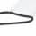 Xiaomi Hülle mit Band Schutzhülle Handykette Silikon Handy Tasche mit Schnur Neu Xiaomi Redmi Note 10 4G Schwarz