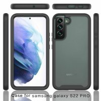 Schutz Hülle für Samsung Galaxy S22+ Plus, Handy Tasche Case Cover Bumper TPU BF