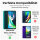 Handy Tasche Lenovo Motorola Panzer Hülle Hybrid Case Cover Schutzhülle Bumper Motorola Moto G9 Play Schwarz