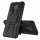 Handy Tasche Lenovo Motorola Panzer Hülle Hybrid Case Cover Schutzhülle Bumper Motorola Moto G9 Play Schwarz