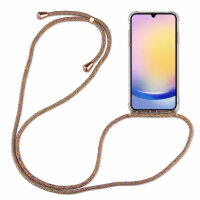 Handykette für Samsung Galaxy A25 – Handyhülle mit Band Rainbow