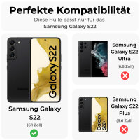 360° Grad Hülle für Samsung Galaxy S22...