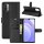 Xiaomi, Handy Tasche Handyhülle Schutzhülle Hülle Flipcase Klapphülle Etui Case Xiaomi Redmi 9T Schwarz