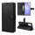 Xiaomi, Handy Tasche Handyhülle Schutzhülle Hülle Flipcase Klapphülle Etui Case Xiaomi Redmi 9T Schwarz