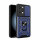 Outdoor Panzer Hülle Xiaomi Redmi 12 Handyhülle mit Kameraschutz Ringhalter Case Blau