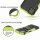 Handy Tasche für SAMSUNG Galaxy Hülle Handyhülle Schutzhülle Outdoor Case Schale Galaxy Note10+ N975 / N976 5G Grün