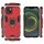 Handyhülle für Apple iPhone 14 – Ring Panzer Cover Rot