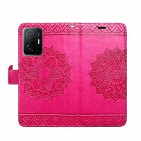 Handy Tasche Xiaomi 11T / 11T Pro Schutzhülle Book Case Flip Cover Etui Hülle BF Pink