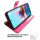 Schutz Hülle Xiaomi Redmi Note 10 Handy Tasche Flip Case Etui Schale TPU Wallet Pink