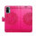 Schutz Hülle Xiaomi Redmi Note 10 Handy Tasche Flip Case Etui Schale TPU Wallet Pink