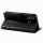 Huawei Handy Tasche Handyhülle Schutz Hülle Blumen Flip Cover Buch Case Etui Huawei P30 Lite Grau