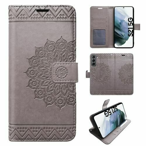 Handyhülle für Samsung Galaxy S21 5G Hülle Handy Tasche Flip Cover Case Etui TPU