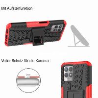 Hülle für Realme 8i - Hülle Schutzhülle Handy Tasche Outdoor Case Cover Bumper Rot