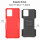 Hülle für Realme 8i - Hülle Schutzhülle Handy Tasche Outdoor Case Cover Bumper Rot