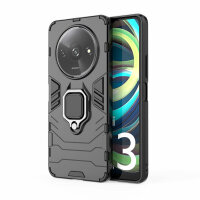 Hülle Xiaomi Redmi A3 Handyhülle Outdoor Stoßfest 360° Drehbarer Ring Ständer