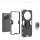 Hülle Xiaomi Redmi A3 Handyhülle Outdoor Stoßfest 360° Drehbarer Ring Ständer