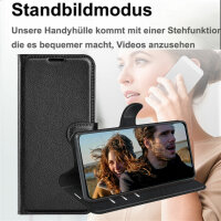 Hülle für Oppo A18 / A38 Handyhülle Klapphülle mit [Standfunktion][Kartenfächer]