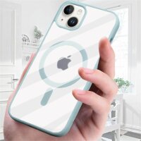 Handyhülle für Apple iPhone 14 Plus – Magnet Case Hellblau