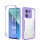 360° Grad Hülle Xiaomi Redmi Note 13 4G vollschutz Integriertem Displayschutz Lila