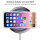 Iphone hülle Handy Tasche Acrylglas Schutzhülle Bumper Back Cover Case Silikon iPhone XS Max