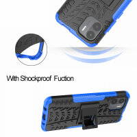 Hülle für Xiaomi Redmi A1 Schutzhülle Handyhülle Handy Tasche Case Schale TPU Blau