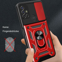Outdoor Panzer Hülle Motorola Moto G10 G20 G30 Handyhülle mit Kameraschutz Ring Rot