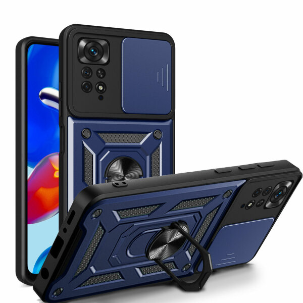 Handyhülle Xiaomi Redmi Note11Pro Handy Tasche Hülle Outdoor Case Silikon Bumper