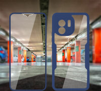 360° Grad Hülle Xiaomi Redmi A1 /A2 Rundum vollschutz Integriertem Displayschutz Blau