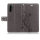 Huawei Handy Tasche Handyhülle Schutz Hülle Blumen Flip Cover Buch Case Etui Huawei P30 Pro Grau