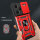 Outdoor Panzer Hülle Xiaomi Redmi Note 13 Pro+ Handyhülle Kameraschutz Ringhalte Rot
