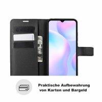 Xiaomi Redmi 9A Hülle Handy Tasche Flip Cover Wallet Case Schutzhülle Klapp Etui