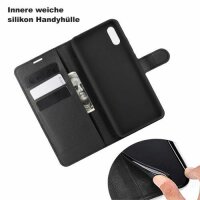 Xiaomi Redmi 9A Hülle Handy Tasche Flip Cover Wallet Case Schutzhülle Klapp Etui