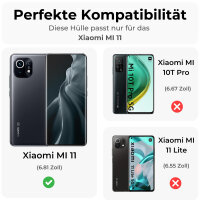 Schutz Hülle Xiaomi Handy Tasche Case Cover Silikon...