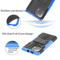 Schutz Hülle Xiaomi Handy Tasche Case Cover Silikon Schale Outdoor Handyhülle BF Xiaomi Mi 11 Blau