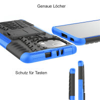 Schutz Hülle Xiaomi Handy Tasche Case Cover Silikon Schale Outdoor Handyhülle BF Xiaomi Mi 11 Blau