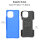 Schutz Hülle Xiaomi Handy Tasche Case Cover Silikon Schale Outdoor Handyhülle BF Xiaomi Mi 11 Blau