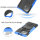 Schutz Hülle Xiaomi Handy Tasche Case Cover Silikon Schale Outdoor Handyhülle BF Xiaomi Mi 11 Blau