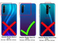 Xiaomi Redmi Note 8T Hülle Handy Tasche Flip Cover Wallet Case Schutzhülle Etui