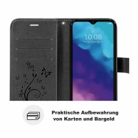 ZTE Blade V30 Vita, Handy Tasche Hülle Schutzhülle Klapphülle Flip Case Cover BF
