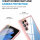 Handyhülle für Samsung Galaxy S21 Ultra – 360° Panzer Case mit Displayschutz Rosa