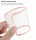 Handyhülle für Samsung Galaxy S21 Ultra – 360° Panzer Case mit Displayschutz Rosa