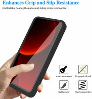 360° Grad Hülle Xiaomi 13T / 13T Pro Handyhülle mit Integriertem Displayschutz Schwarz