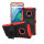 Handy Tasche Lenovo Motorola Panzer Hülle Hybrid Case Cover Schutzhülle Bumper Lenovo Moto G5 Plus Rot