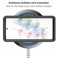 Hülle für Google Pixel 7 / 7 Pro Handyhülle Cover 2-teilig TPU Body Bumper Case  Schwarz Google Pixel 7
