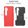 Schutz Hülle Xiaomi Handy Tasche Case Cover Silikon Schale Outdoor Handyhülle BF Xiaomi Mi Note 10 / Note 10 Pro Rot