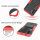 Schutz Hülle Xiaomi Handy Tasche Case Cover Silikon Schale Outdoor Handyhülle BF Xiaomi Mi Note 10 / Note 10 Pro Rot
