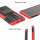 Schutz Hülle Xiaomi Handy Tasche Case Cover Silikon Schale Outdoor Handyhülle BF Xiaomi Mi Note 10 / Note 10 Pro Rot