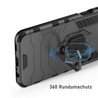 Handy Tasche für Samsung Galaxy Ring Case Hülle Outdoor TPU Back Cover Bumper  Galaxy S20 Schwarz
