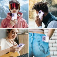 360° Grad Hülle für Samsung Galaxy A33 5G vollschutz Integriertem Displayschutz Lila
